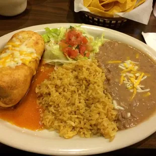 Chicken Chimichanga