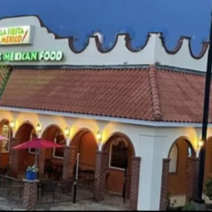 Front of the building