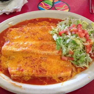 Chicken Enchiladas