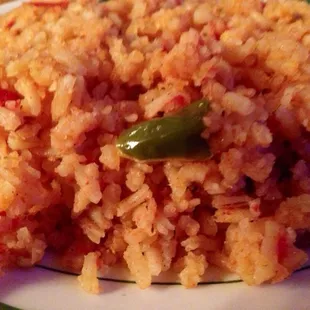 Side order of Spanish rice