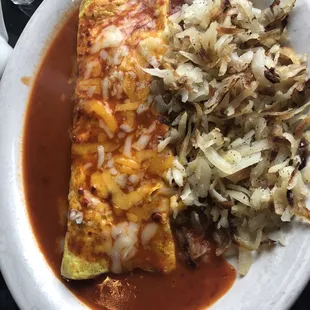 Smothered Omelette