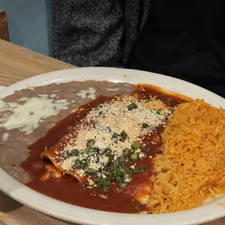 Enchiladas de Camarones