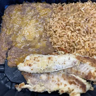 It was advertised as two pieces of fish but what I got was less than 1.5 pieces