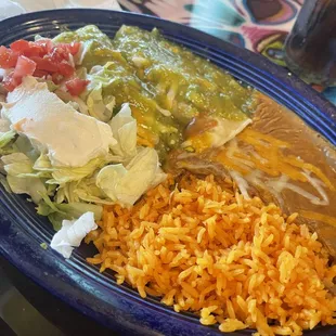Enchiladas Verdes