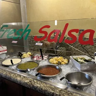 Salsa bar