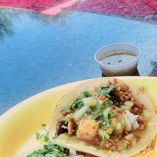 Carnitas tacos , amazing ad always! Thank you !