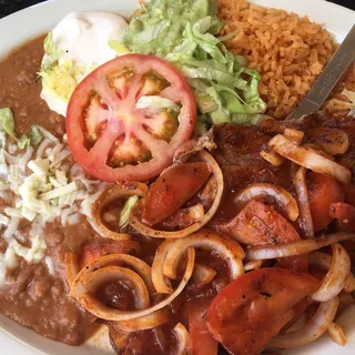 Steak a la Mexicana