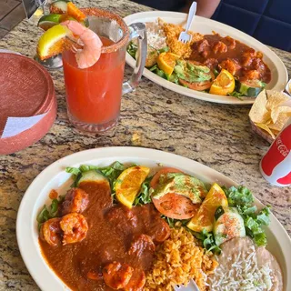 Camarones a la Diabla