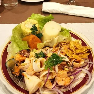 mixed ceviche