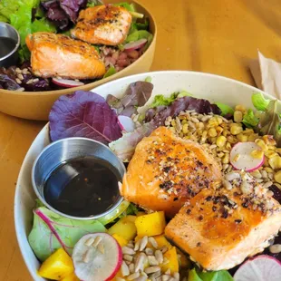 Make Your Own Salmon Bowl