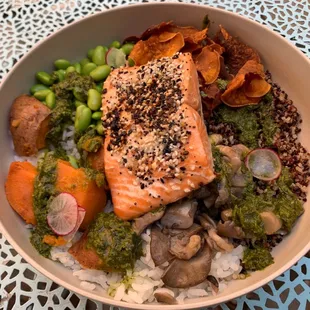 Build Your Own Bowl. Filling. So good.