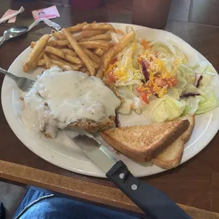 Alexandra chicken fried steak