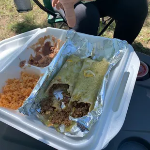 Soggy sock enchiladas