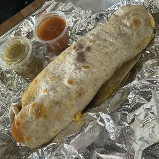 Potato &amp; Chorizo Burrito