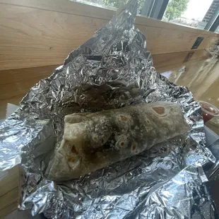 Potato and Egg Burrito.. Excellent!!!