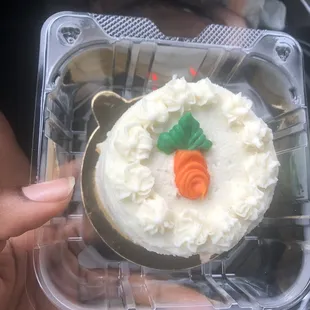 Mini carrot cake, tasty!
