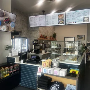 interior, sushi and sashimi