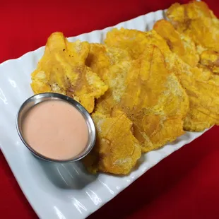 tostones echos al momento