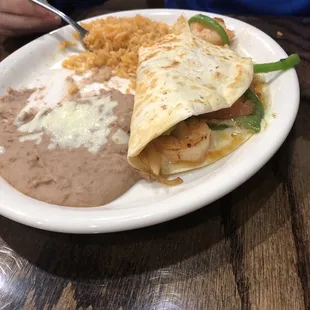 Shrimp Quesadilla