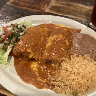 Tamale plate.