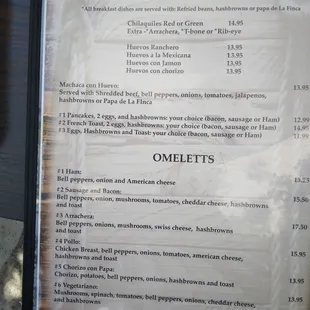 I had the chiliquilas red with ribeye