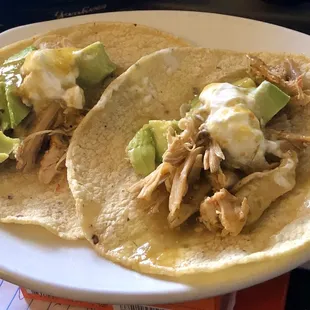 Shelter In Place Chicken Tacos with La Finca Tortillas.