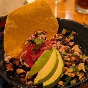 Vegan ceviche