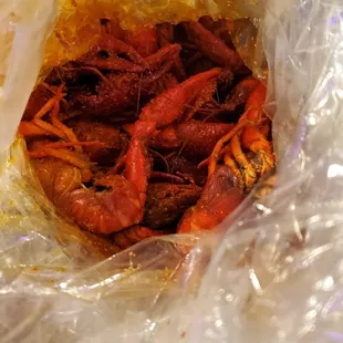 1 pound of Crawfish