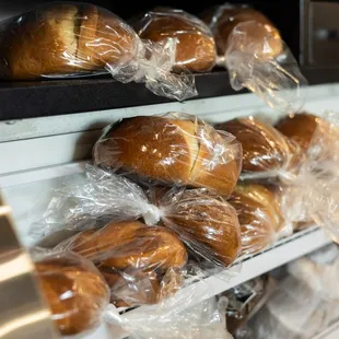 a variety of baked goods
