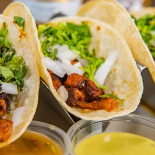 Tacos al Pastor at La Flauta