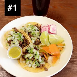 a plate of food and a drink