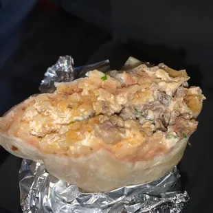 Super burrito steak