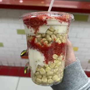 Hot Cheeto elote cup!
