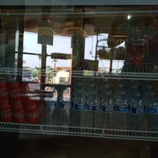 Also by the register soda, water, and other treats!