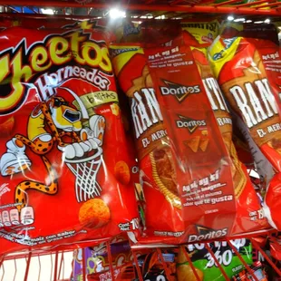 Doritos and Cheetos from Mexico