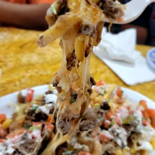 Carne Asada chessy goodness!!!