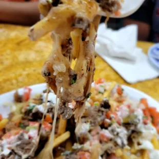 Carne Asada chessy goodness