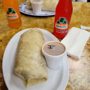 Carnitas SUPER burrito