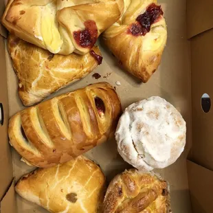 Less than $7 for this assortment!   Late in the evening.