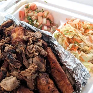 Yuca con chicharron