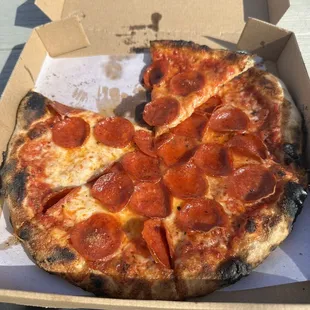 9" pepperoni
