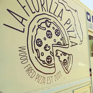 a pizza truck