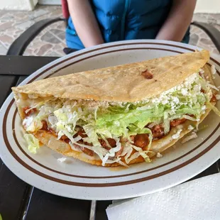 Quesadilla with al pastor