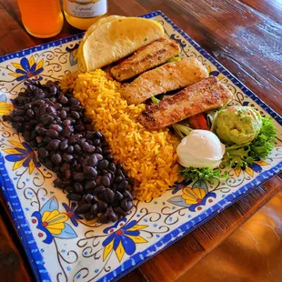 The Mahi Mahi fajitas