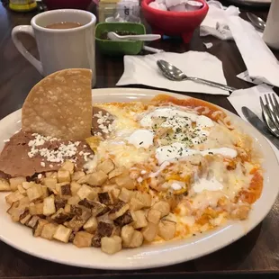 a plate of food