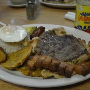 The Fogata Platter. Pro tip: If there is anything on the menu named after the restaurant, GET IT.