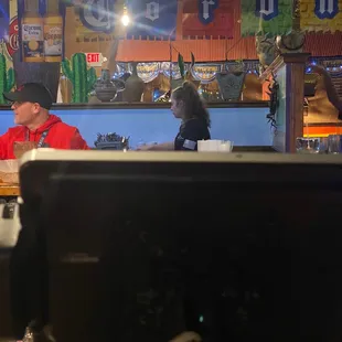 Girl in the photo is the one who stands at the front, always incredibly rude every time I come in here even to get dash orders.