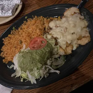 Chicken and rice with chorizo