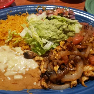 Lunch Chicken fajita