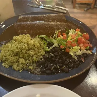 Mole Enchiladas